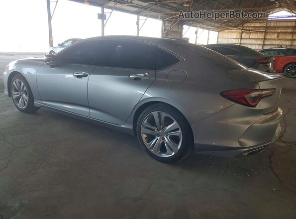 19UUB5F47MA001375 2021 ACURA TLX Gray Trasero izquierdo