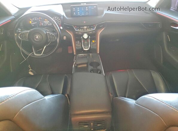 19UUB5F47MA001375 2021 ACURA TLX Gray Vista del salpicadero