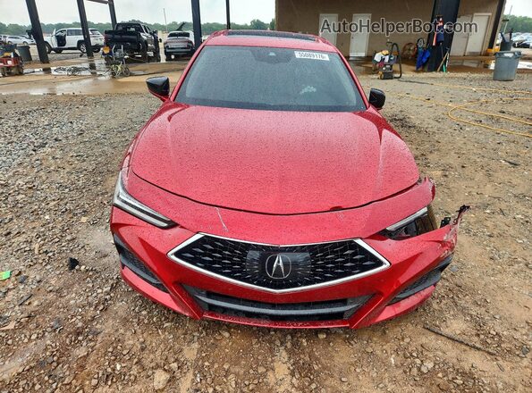 19UUB5F48PA001938 2023 ACURA TLX Red Вид спереду