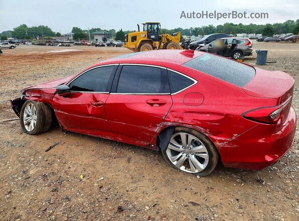 19UUB5F48PA001938 2023 ACURA TLX Red Задня ліва чверть