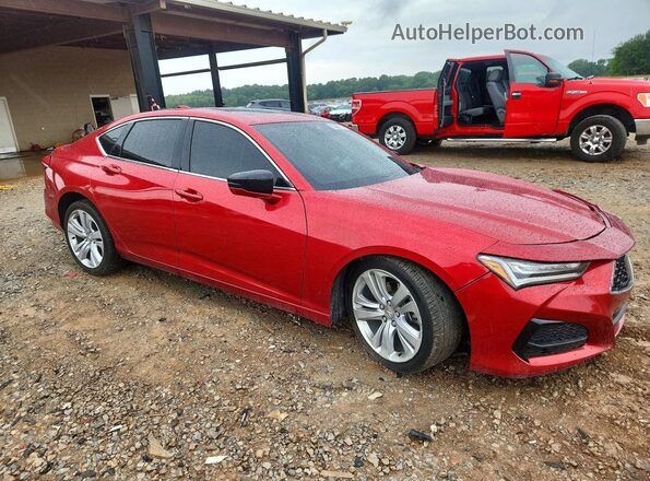 19UUB5F48PA001938 2023 ACURA TLX Red Передня права чверть