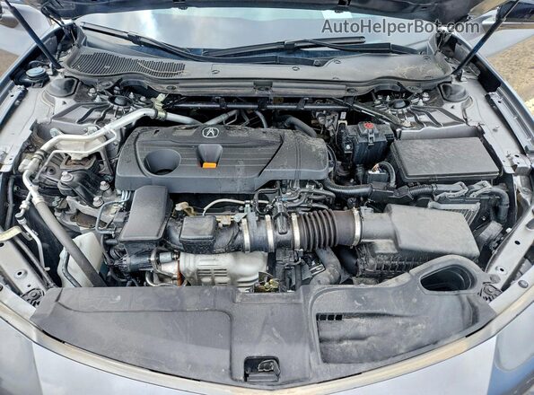 19UUB5F48SA002967 2025 ACURA TLX Gray უკანა სალონის ხედი