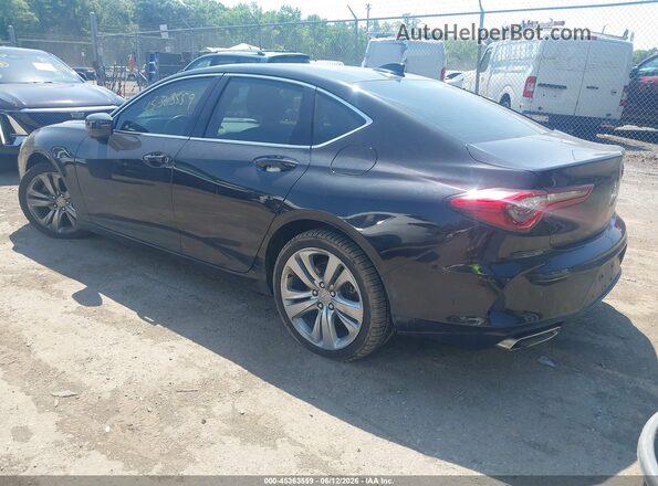 19UUB5F49MA015164 2021 ACURA TLX Black Trasero izquierdo