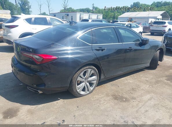 19UUB5F49MA015164 2021 ACURA TLX Black Trasero derecho