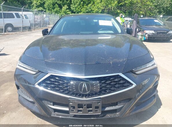 19UUB5F49MA015164 2021 ACURA TLX Black Vista del cuadro de instrumentos