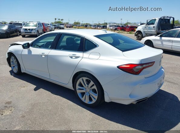 19UUB5F49MA016041 2021 ACURA TLX White Задня ліва чверть