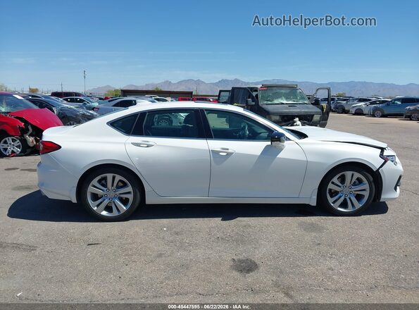 19UUB5F49MA016041 2021 ACURA TLX White Вид задньої частини салону