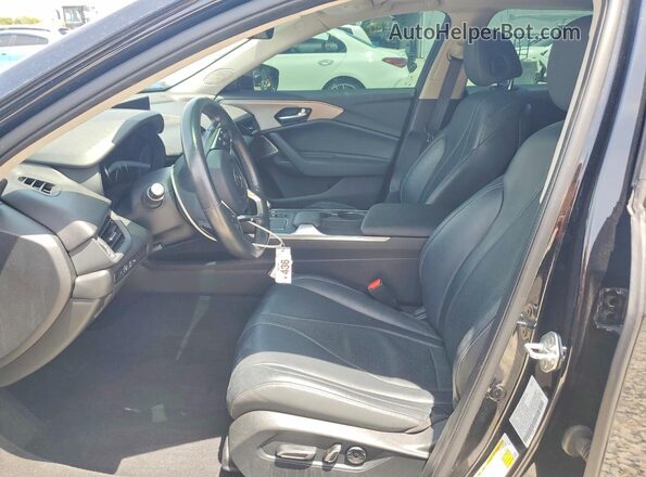 19UUB5F49PA003729 2023 ACURA TLX Black Front interior view