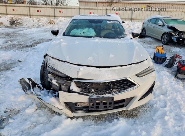 19UUB5F4XMA012841 2021 ACURA TLX White Vista frontal