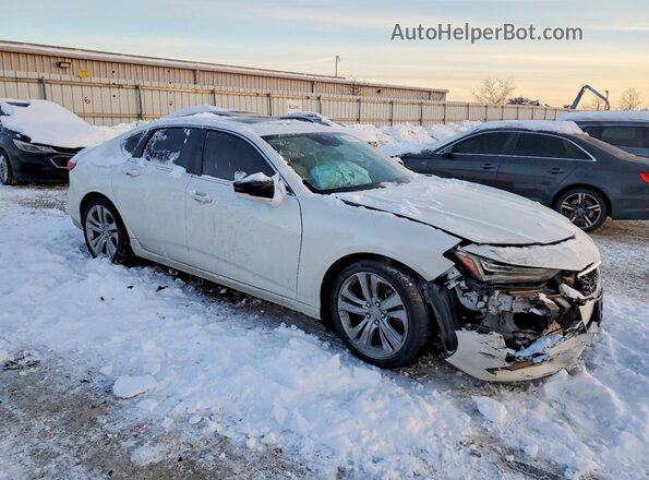 19UUB5F4XMA012841 2021 ACURA TLX White Delantero derecho