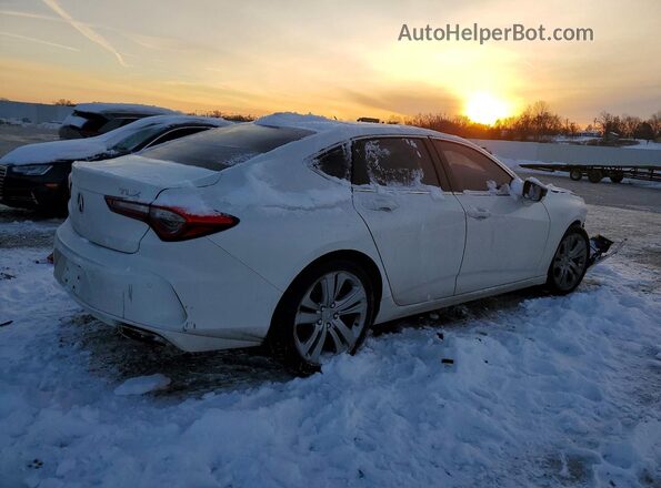 19UUB5F4XMA012841 2021 ACURA TLX White Trasero derecho