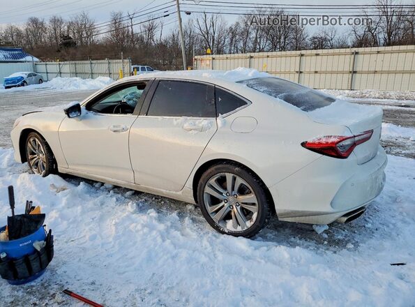 19UUB5F4XMA012841 2021 ACURA TLX White Trasero izquierdo