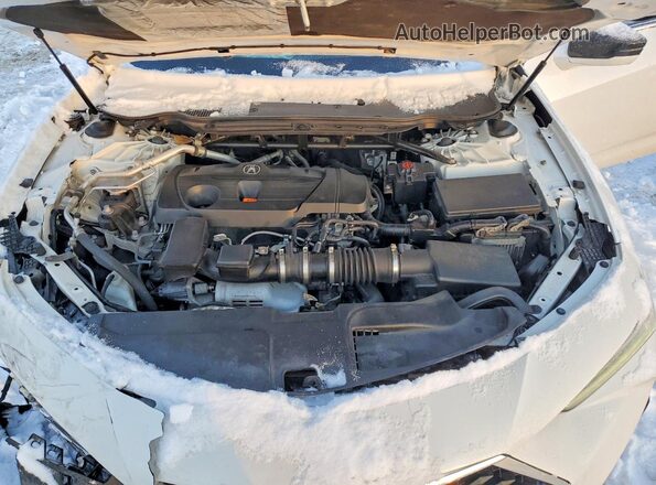 19UUB5F4XMA012841 2021 ACURA TLX White Vista interior trasera