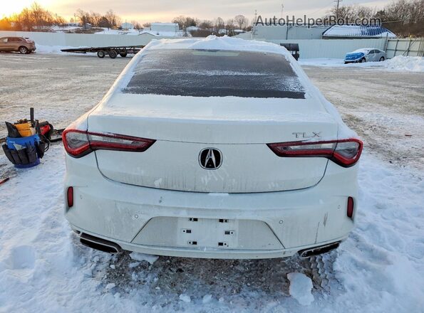 19UUB5F4XMA012841 2021 ACURA TLX White Vista trasera