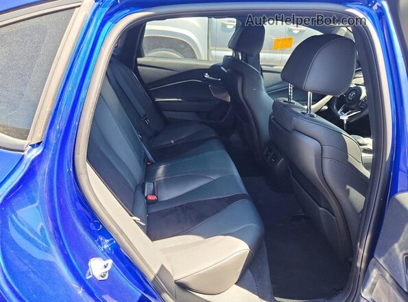 19UUB5F50MA015420 2021 ACURA TLX Blue Widok tylnych siedzeń
