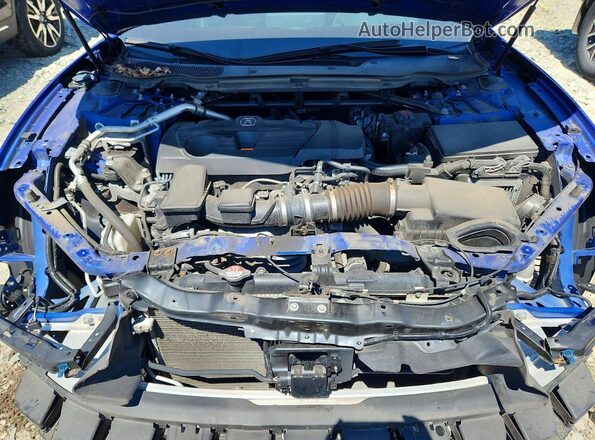 19UUB5F50MA015420 2021 ACURA TLX Blue Widok wnętrza z tyłu