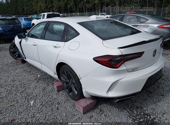 19UUB5F52MA016116 2021 ACURA TLX White Հետևի ձախ