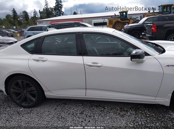 19UUB5F52MA016116 2021 ACURA TLX White Սալոնի հետևի տեսք