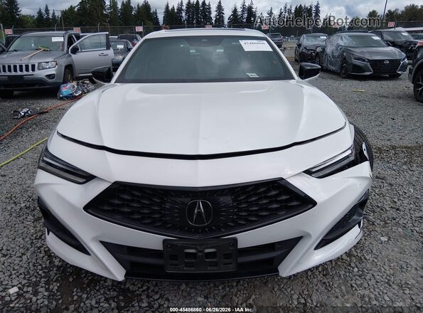 19UUB5F52MA016116 2021 ACURA TLX White Սարքավորումների վահանակի տեսք