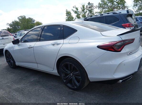 19UUB5F56MA014921 2021 ACURA TLX White 360 interior view