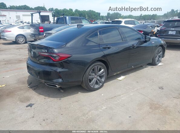 19UUB5F56NA001359 2022 ACURA TLX Black Задня права чверть