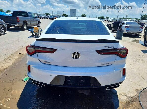 19UUB5F56NA003726 2022 ACURA TLX White Rear view