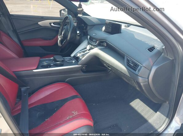 19UUB5F58MA007078 2021 ACURA TLX Gray Vista interior delantera