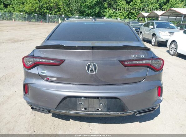 19UUB5F58MA007078 2021 ACURA TLX Gray 