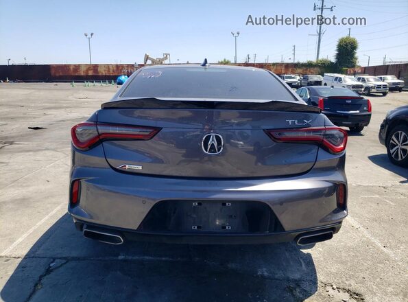 19UUB5F58MA013785 2021 ACURA TLX Gray Vista trasera