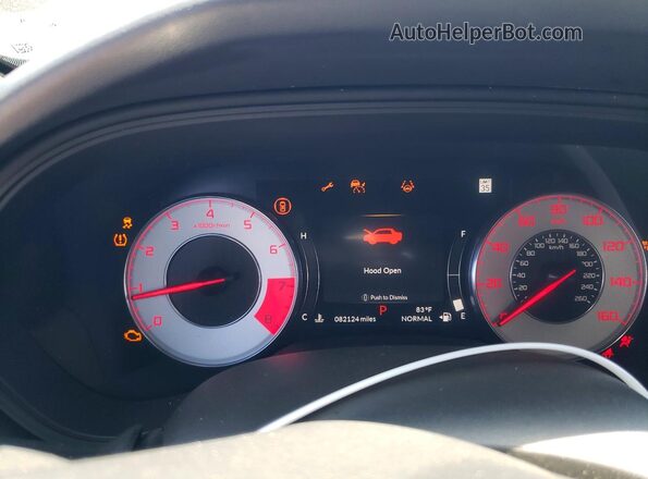 19UUB5F58MA013785 2021 ACURA TLX Gray Vista del cuadro de instrumentos