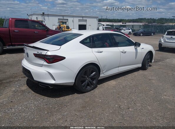 19UUB5F59MA008403 2021 ACURA TLX White Tył prawy