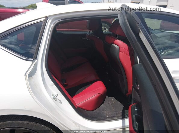 19UUB5F59MA008403 2021 ACURA TLX White Widok naklejki z numerem VIN