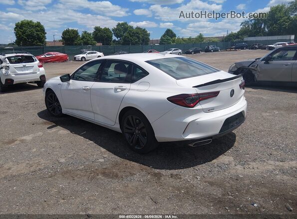 19UUB5F59MA008403 2021 ACURA TLX White Tył lewy
