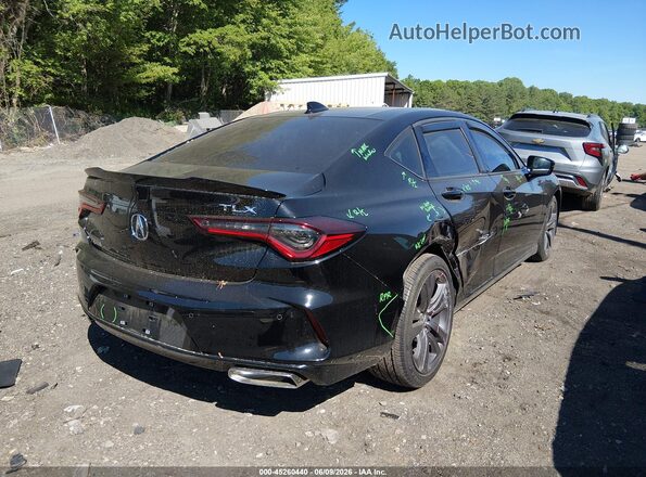 19UUB5F59NA002800 2022 ACURA TLX Black Rear right