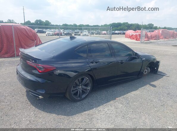 19UUB5F5XMA008328 2021 ACURA TLX Black Հետևի աջ
