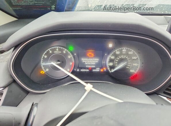 19UUB5F60MA005706 2021 ACURA TLX Black Instrument cluster view