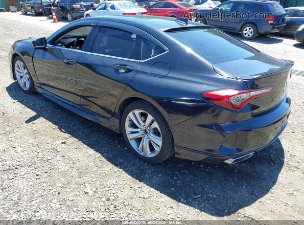 19UUB6F40MA006102 2021 ACURA TLX Black Rear left