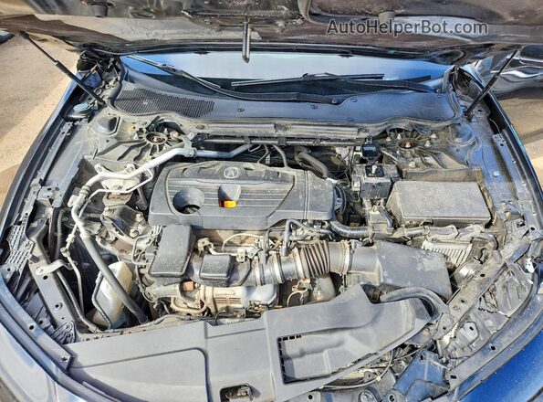 19UUB6F47MA004119 2021 ACURA TLX Black უკანა სალონის ხედი