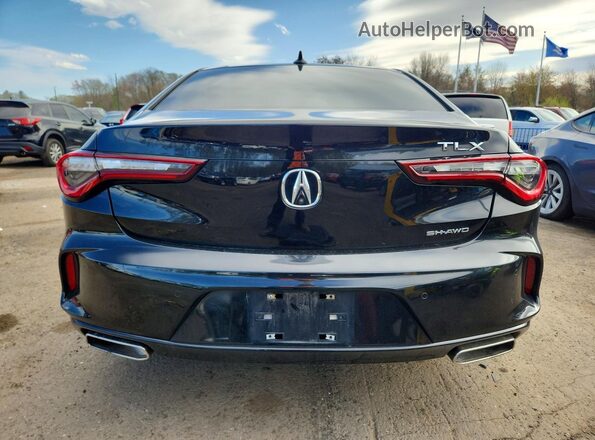 19UUB6F47MA004119 2021 ACURA TLX Black უკანა ხედი