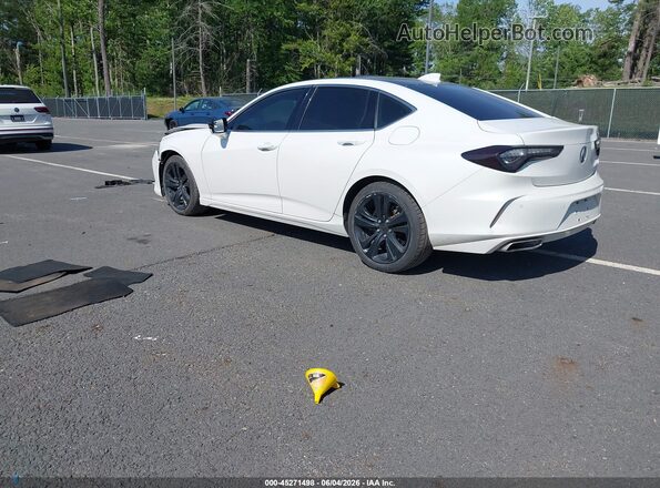 19UUB6F48MA004646 2021 ACURA TLX White Rear left