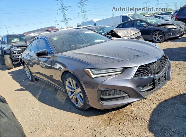 19UUB6F49MA005157 2021 ACURA TLX Gray Передня права чверть