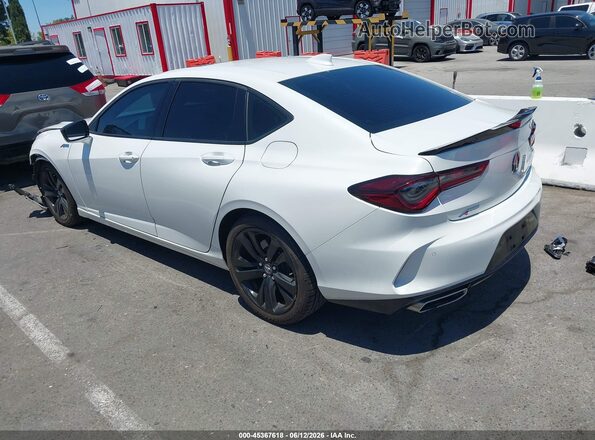 19UUB6F52MA011276 2021 ACURA TLX White Tył lewy