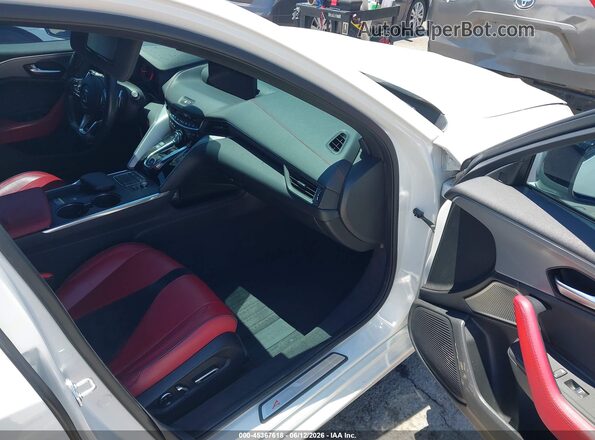 19UUB6F52MA011276 2021 ACURA TLX White Widok wnętrza z przodu