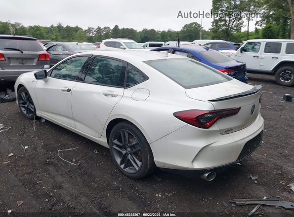 19UUB6F52RA001113 2024 ACURA TLX White Trasero izquierdo