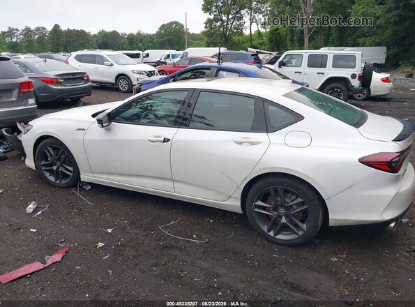 19UUB6F52RA001113 2024 ACURA TLX White Vista interior de 360 grados