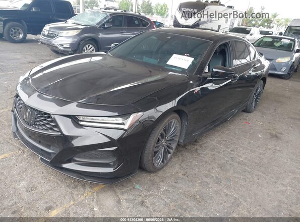 19UUB6F53PA002493 2023 ACURA TLX Black Przód lewy