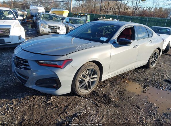 19UUB6F54RA001968 2024 ACURA TLX Серый Передняя левая четверть