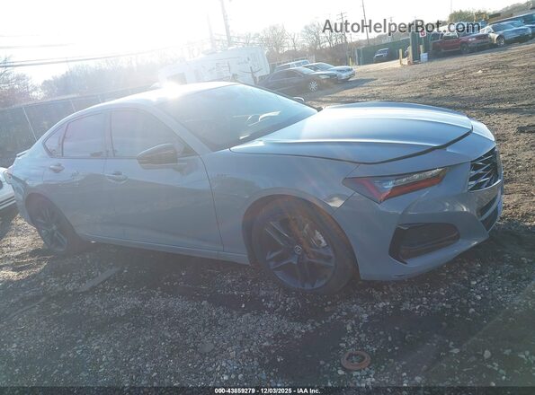 19UUB6F54RA001968 2024 ACURA TLX Серый Вид задней части салона