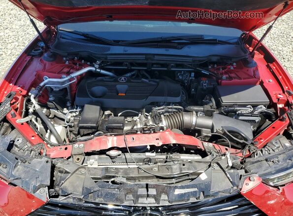 19UUB6F55RA000974 2024 ACURA TLX Red Vista interior trasera