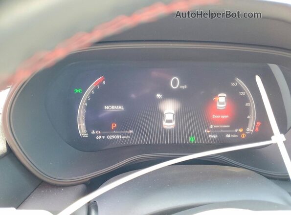 19UUB6F55RA000974 2024 ACURA TLX Red Vista del cuadro de instrumentos
